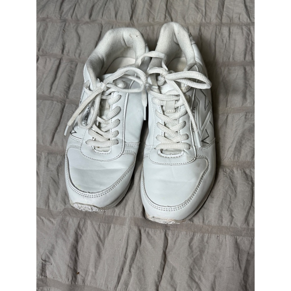 IONCHEER Cheerleading Shoes Sneakers Athletic White Star Design‎ Size 3Y